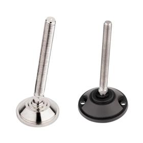 Essentra Heavy Duty Adjustable Feet 55.0 mm M8 Black [462402]; 10252901