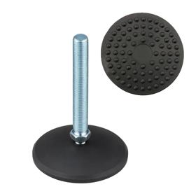 Essentra Adjustable Feet 60.0 mm M8 Black [1254547]; 10203330