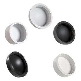 Essentra Cover Caps 8.5 mm 10.5 mm 4.3 mm LDPE - PIR Black [006103222003]; 10047743