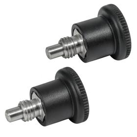 Essentra Indexing Plunger 21.0 mm Black [1220742]; 10195789