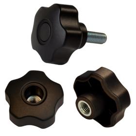 Essentra Handwheel M6 Steel PP [493901]; 10275214