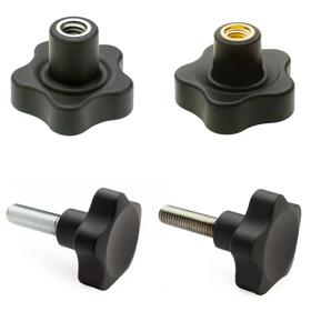 Essentra Handwheel M4 Glass Fibre Reinforced Nylon Black [1218996]; 10188125