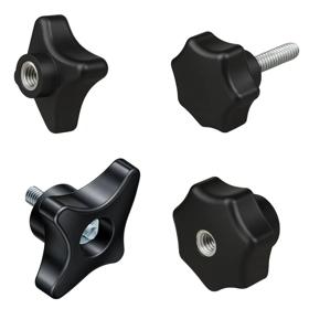 Essentra Handwheel M6 Steel Phenolic [462051]; 10251881