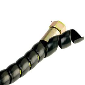 Essentra Spiralguard FRAS 13.0 mm 17.0 mm 2.2 mm HDPE Black [SGX-16FRAS]; 10170557