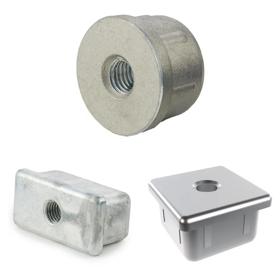 Essentra Threaded Insert Cast Aluminium Alloy [PZAR320-15M10]; 10163900