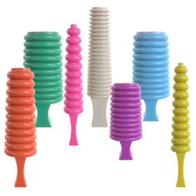 Essentra Masking Flangeless Plug 4.0 mm 6.0 mm 25.4 mm Silicone Natural [461465]; 10248751