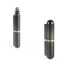 Essentra Weld On Hinge 40.0 mm 8.0 mm Steel [1349723]; 10340813