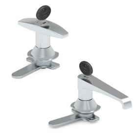 Essentra T-Handle Latch 11.5 mm 62.0 mm Die Cast Zinc Alloy Natural [0101102001E]; 20048020
