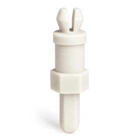 Essentra Screw & Lock Support 6.4 mm UL94 V-2 Nylon 6/6 Natural [MSPMST-4-01]; 10161173