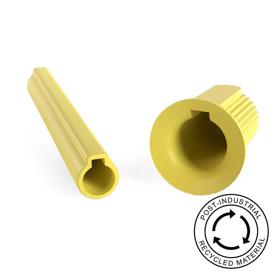 Essentra Driveshaft Protection Cap 9.0 mm 16.0 mm Yellow LDPE - PIR [1663672]; 10538043
