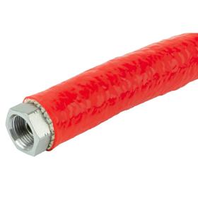 Essentra Fire Protection Sleeve 10.0 mm 40.0 m Red Silicone [600600]; 10308103