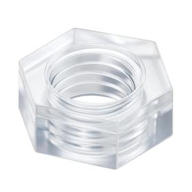Essentra Hex Nut M2 4.0 mm PC Clear [170000200022]; 10218365