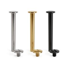 Essentra Female Binding Screw 5.0 mm 10.0 mm 9.0 mm Steel [497102]; 10279540