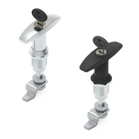 Essentra T-Handle Latch 41.0 mm 58.0 mm [2402110701E]; 20066161