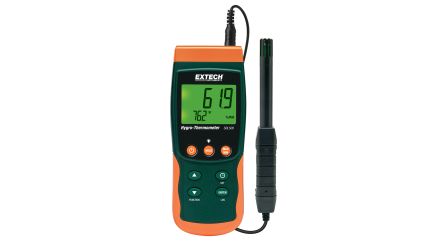 Extech SDL500 Digital Hygrometer, ±3 %RH Accuracy, +1300°C Max, 95%RH Max [SDL500]; 100-027