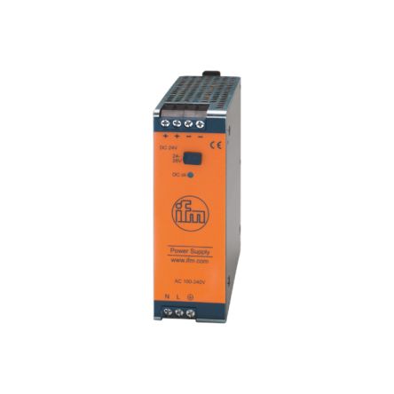 ifm electronic Switching Power Supply, DN4012, 24 → 28V dc, 5A, 120W, 1 Output, 100 → 120 / 200 → [DN4012]; 100-126