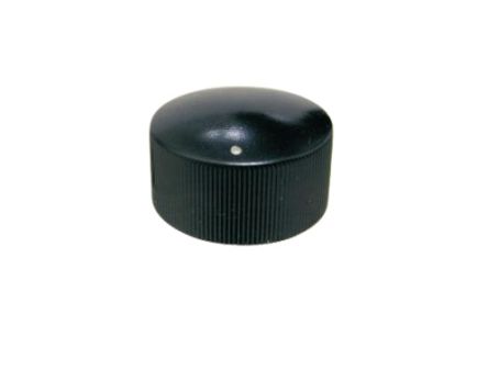 RS PRO 32mm Black Potentiometer Knob for 6.4mm Shaft Splined [0]; 100-132