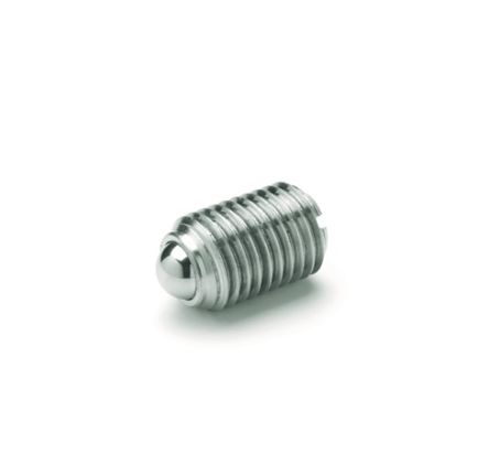 Ganter Stainless Steel M6mm Ball & Spring Plunger, 14mm Long [GN.33123]; 100-142