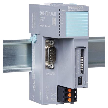 Helmholz GmbH & Co. KG Bus Coupler, 24 V dc [600-160-1AA11]; 100-241