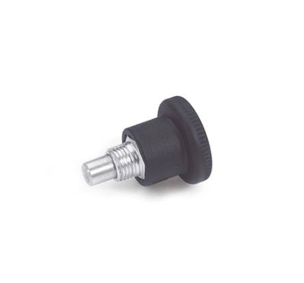 Ganter Stainless Steel M8 x 0.75 Index Plunger, 26.5mm Long [GN.36405]; 100-362