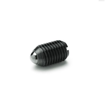 Ganter Steel M6 Ball & Spring Plunger, 14mm Long [GN.33121]; 100-386