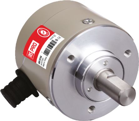 RS PRO Incremental Encoder, 1000ppr ppr, Push Pull Signal, Solid shaft Type, 6mm Shaft [0]; 100-483