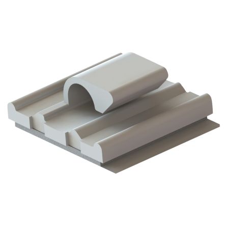 Essentra Natural Nylon Clip for metal cord [WCK-460-01A4-RT]; 100-538