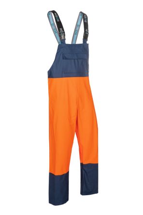 Sioen Orange/Navy Reusable Bib & Brace, M [661AA2B0Z209M]; 100-705