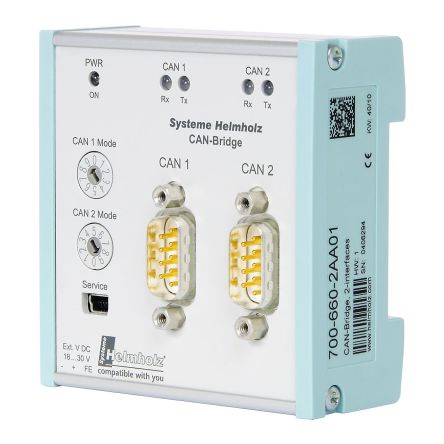 Helmholz GmbH & Co. KG CAN D-sub, 9-Pin Male Interface Converter [700-660-2AA01]; 100-789