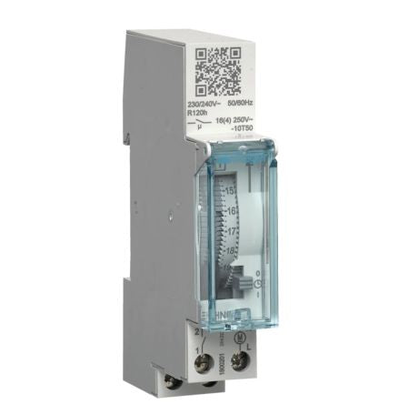 Hager Analogue Time Switch 230/240 V, 1-Channel [EHN011]; 101-000