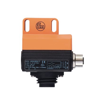 ifm electronic Inductive Rectangular Proximity Sensor, 4 mm Detection, PNP 2NO, 12 → 36 V dc [IN5334]; 101-243