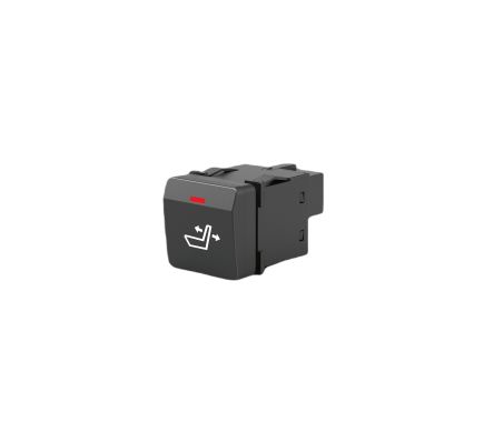 EAO 09 Series Series Illuminated Illuminated Push Button Switch, Panel Mount, White LED, 18V, IP20 [09-400005.11429]; 101-486