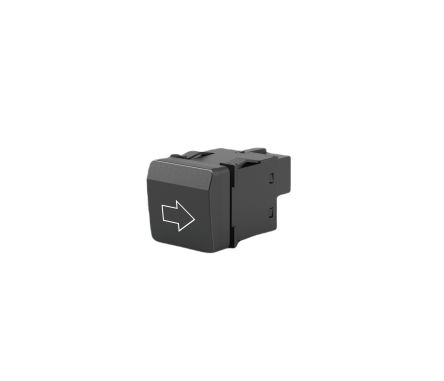 EAO 09 Series Series Illuminated Illuminated Push Button Switch, Panel Mount, White LED, 18V, IP20 [09-400009.20251]; 101-512