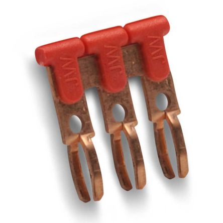 RS PRO Plug-in Jumper for Use with Terminal Block, 20A [0]; 102-369