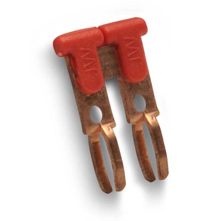 RS PRO Plug-in Jumper for Use with Terminal Block, 20A [0]; 102-371