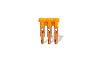 RS PRO Plug-in Jumper for Use with Terminal Block, 20A [0]; 102-375