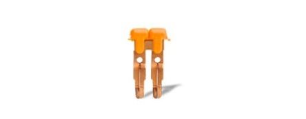 RS PRO Plug-in Jumper for Use with Terminal Block, 20A [0]; 102-376