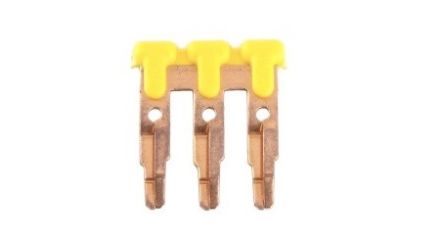 RS PRO Plug-in Jumper for Use with Terminal Block, 25A [0]; 102-379