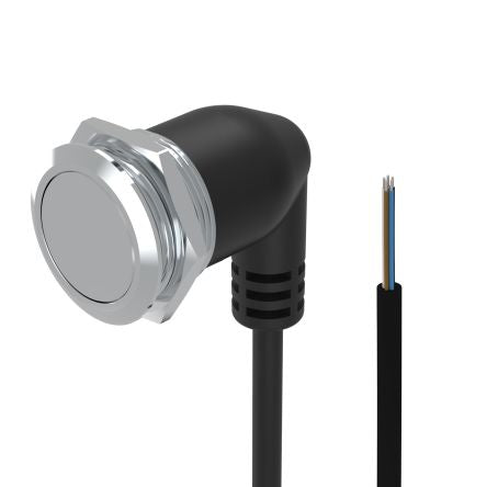 EAO 82 Series Push Button Switch, Momertary, Panel Mount, 22mm Cutout, 1CO, 35V, IP65, IP67 [82-665G.1000]; 102-398