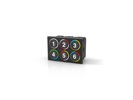 EAO 6 Key Illuminated Keypad [K09-01.000005]; 102-420