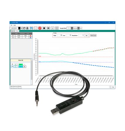 Extech Data Acquisition Software for Use with Compatible With Windows [407001-PRO]; 102-495