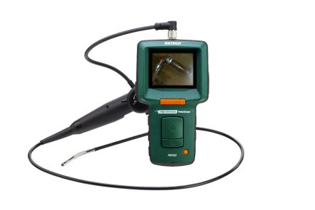 Extech HDV540 6mm probe Inspection Camera, 1m Probe Length, 320 x 240pixels Resolution, LED Illumination [HDV540]; 102-509