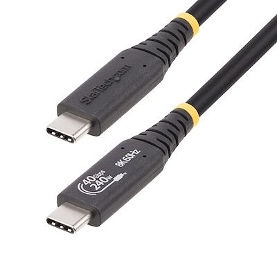StarTech.com USB 4.0, Male USB C to Male USB C, 40Gbps, 1m [1M-40G-USB4-CABLE]; 102-521