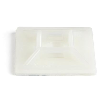 StarTech.com Self Adhesive White Cable Tie Mount 27 mm x 27mm, 5.5mm Max. Cable Tie Width [CBMCTM3]; 102-565