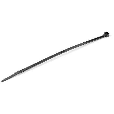 StarTech.com Cable Tie, Cable Ties, 200mm x 5 mm, Black Nylon, Pk-100 [CBMZT8B]; 102-588