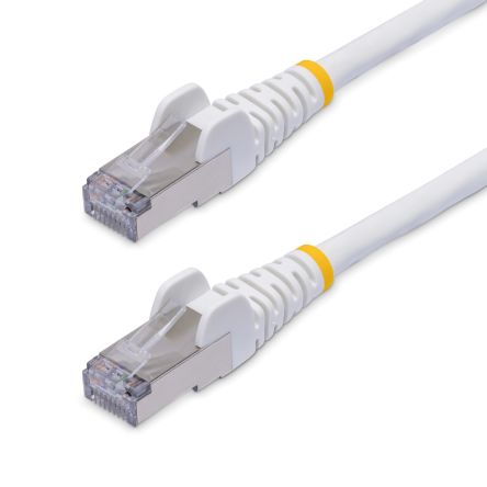 StarTech.comNLWH, 3m Cat8, White RJ45 to Male RJ45 Male, S/FTP, Terminated LSZH Sheath [NLWH-3M-CAT8-PATCH]; 102-618
