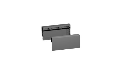 Rittal Front Trim Kit Base/Plinth Trim Panel for Use with VX Base/Plinth System [8660031]; 102-650