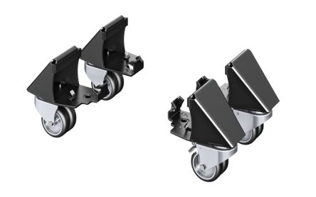 Rittal Castor Twin Castors for Use with VX Base/Plinth System [8660110]; 102-665