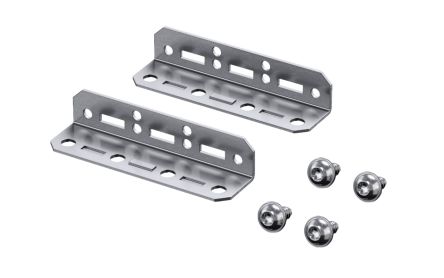 Rittal Rack Bracket Bracket for Use with VX Base/Plinth System [8660400]; 102-669