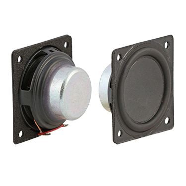 RS PRO 4Ω 3W Miniature Speaker, 42.5 x 42.5 x 21.6mm [0]; 102-762